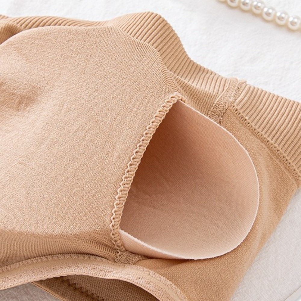 Push Up Bra Silicone - Weicher, gepolsterter, trägerloser Bandeau-BH, rutschfester Silikon-Push-Up-Tube-Top-BH,