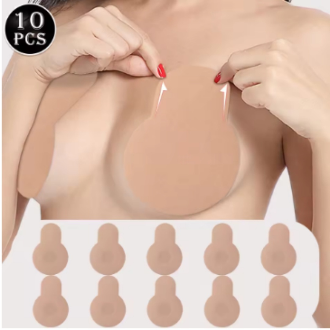 Strapless Bra Adhesive - Push-up-BHs für Damen, selbstklebend, aus Silikon,