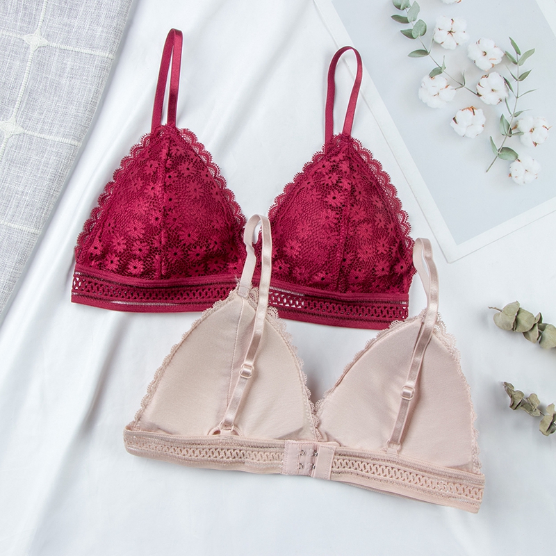 Lace Bralette Set - Sexy Floral Spitze Bh Top Für