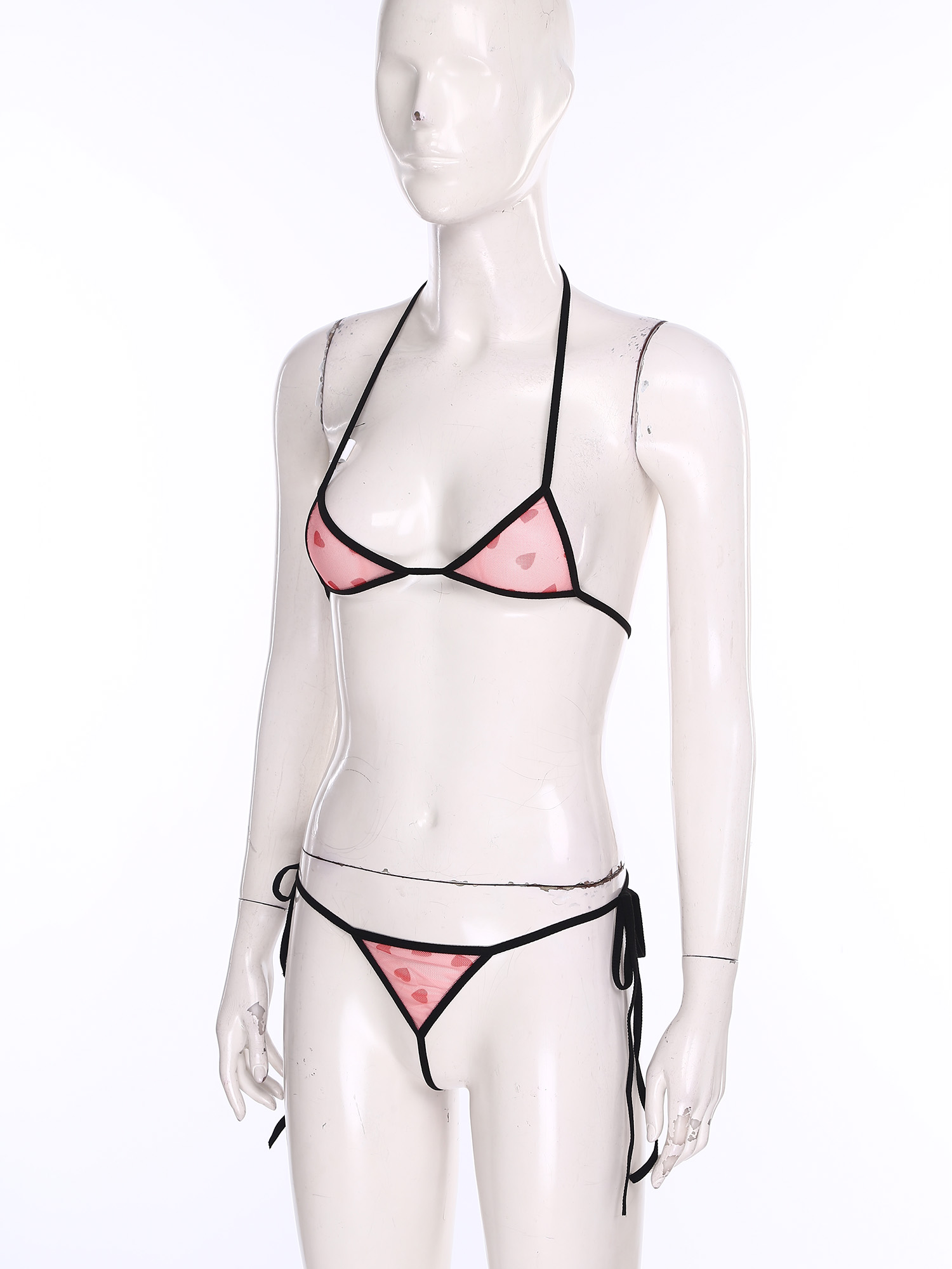 Damen Micro Mini Bikini Dessou – Lace Bralette Set Bewertung und Preis