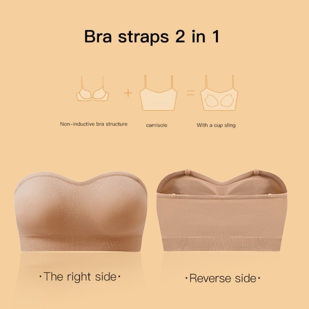 Weicher, gepolsterter, trägerl – Push Up Bra Silicone Bewertung und Preis