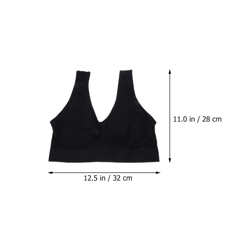 3 Stück Yoga-BHs, bügelloser S – Wirefree Bra Comfort Bewertung und Preis